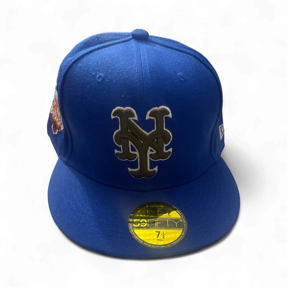 New Era Blue Baseball Cap NY Brand new size 7 1/2 unisex